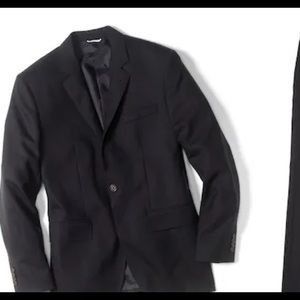 ClUB MONACO  one button cotton blend blazer